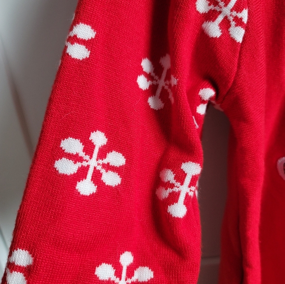 Kids Christmas Sweater Dress - Picture 3 of 6